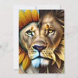 Twee zijden van de liefdesdrift bedankkaart