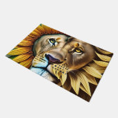 Twee zijden van de liefdesdrift deurmat (Schuin)