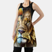 Twee zijden van de liefdesdrift schort (Insitu)