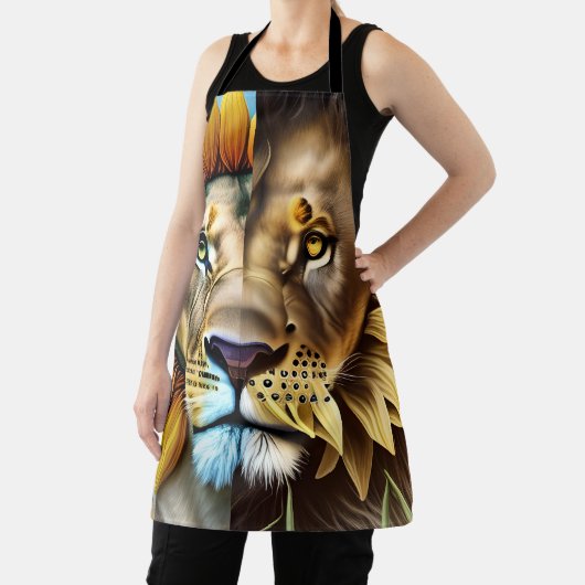 Twee zijden van de liefdesdrift schort (Insitu)