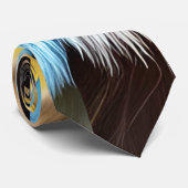 Twee zijden van de liefdesdrift stropdas (Opgerold)