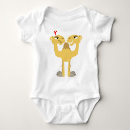 Twee zijden van dezelfde Cartoon Camel Baby T-Shir Romper
