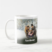 Twee zijkant, aangepaste Mok voor fotokoffie (Links)