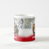 Twee zijkant, aangepaste Mok voor fotokoffie (Center)