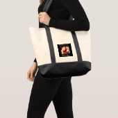 Twee zijn beter dan één bruidsfototas tote bag (Voorkant (product))