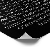 Twee zijn beter dan een Prediker 4:9 bruiloft Poster (Hoek)