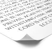 Twee zijn beter dan een Prediker 4:9 bruiloft Poster (Hoek)