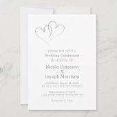 Twee Zilverhardingen met elkaar verbonden Kaart (Voorkant)