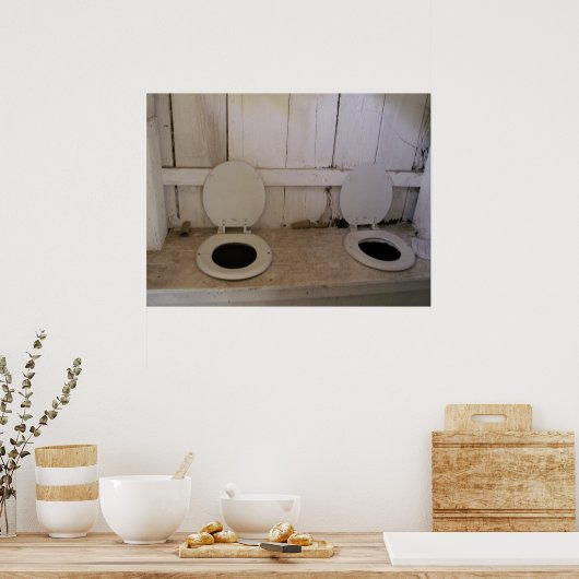 Twee zitplaatsen poster (Keuken)