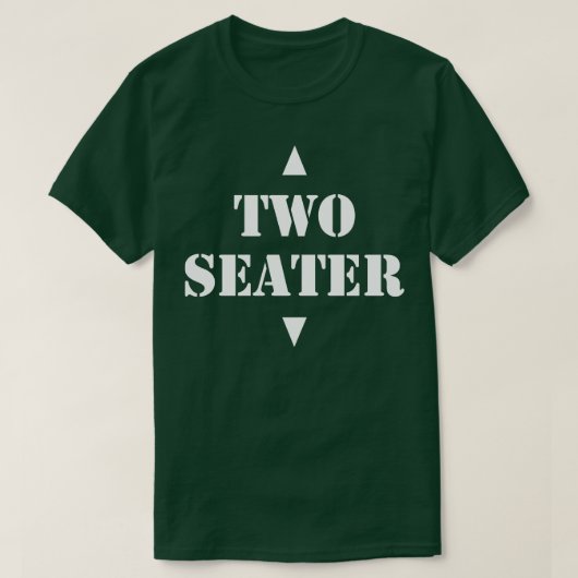 Twee Zits 1 T-shirt (Design voorkant)