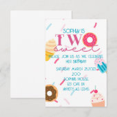 TWEE zoet Kaart (Voorkant / Achterkant)