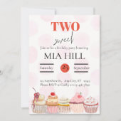 Twee zoete 2e verjaardag kaart (Voorkant)
