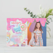 twee zoete aangepaste foto kaart (Staand voorkant)