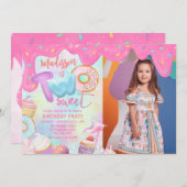 twee zoete aangepaste foto kaart (Voorkant / Achterkant)