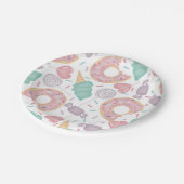 Twee zoete Birthday Party Papieren Bordje (Gekanteld)