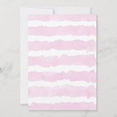 Twee zoete donut sprinkles 2e verjaardag party gir kaart (Achterkant)