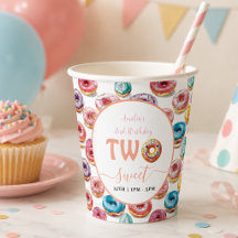 Twee Zoete Donuts 2e verjaardagsfeestje