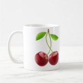 Twee zoete kersen koffiemok (Links)