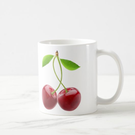 Twee zoete kersen koffiemok (Rechts)
