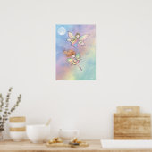 Twee zoete kleine pixies poster (Keuken)