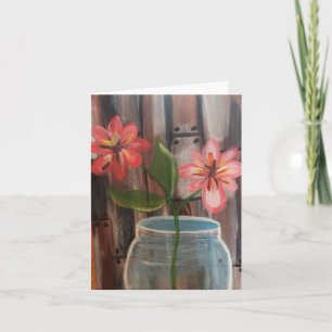 Twee zoete, met tekst, 4-inch x 5,6-inch kaart