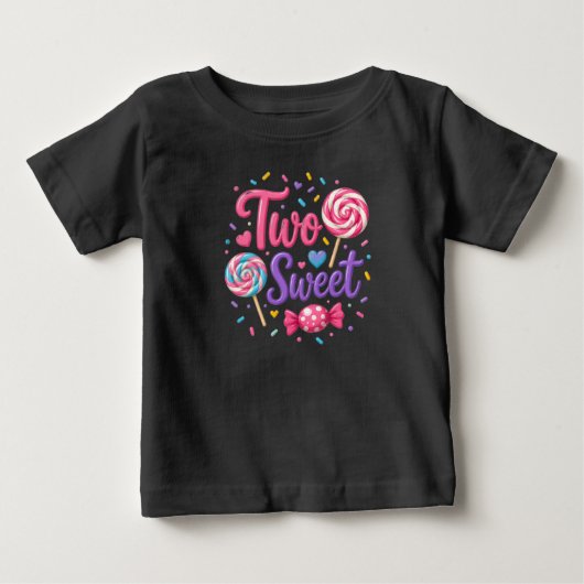 Twee Zoete Peuter Verjaardagsshirt (Voorkant)
