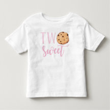 Twee Zoete Roze Cookie Verjaardag