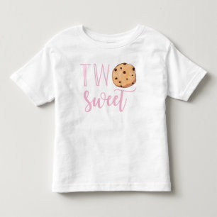 Twee Zoete Roze Cookie Verjaardag Kinder Shirts