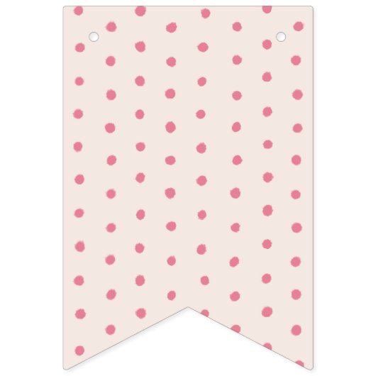 Twee zoete roze ijsbanner vlaggetjes (Tweede vlag)