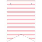 Twee zoete roze ijsbanner vlaggetjes (Eerste vlag)