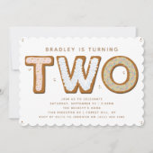 TWEE zoete tweede verjaardag Kaart (Voorkant)