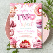 Twee Zoete Verjaardagsdonuts voor Meisjes in Paste