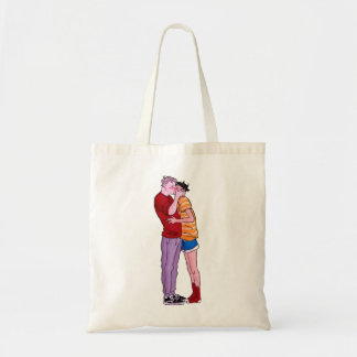 Twee zogende jongens (hartstopper) tote bag