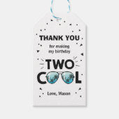 Twee zonbrillen van de Koel ter Donderdag Dank u v Cadeaulabel (Voorkant)