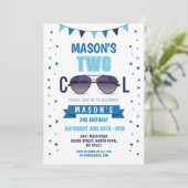 Twee zondagse zondagskaartjes kaart (Staand voorkant)