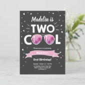 Twee zondbrillen van de Koel Zonnebril Tweede Dag  Kaart (Staand voorkant)