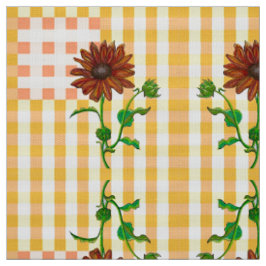 Twee zonnebloemen stof