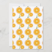 Twee zonnebloemen Thunder_Cove Kaart (Achterkant)