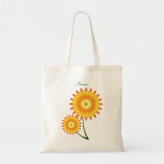 Twee zonnebloemen Thunder_Cove Tote Bag (Voorkant)