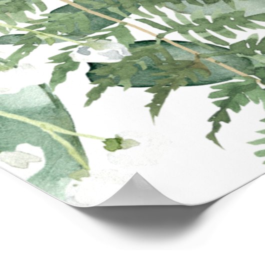 Twee zullen één Bijbelverse bruiloft worden Poster (Hoek)