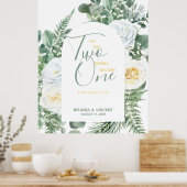 Twee zullen één Bijbelverse bruiloft worden Poster (Keuken)