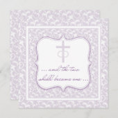 Twee zullen één Christelijke weddenschap worden. Kaart (Voorkant / Achterkant)