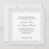 Twee zullen één Christelijke weddenverklap worden Kaart (Achterkant)