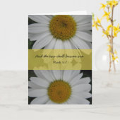 Twee zullen één Kaart worden (Gele Bloem)