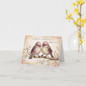 Twee zullen één worden kaart (Gele Bloem)