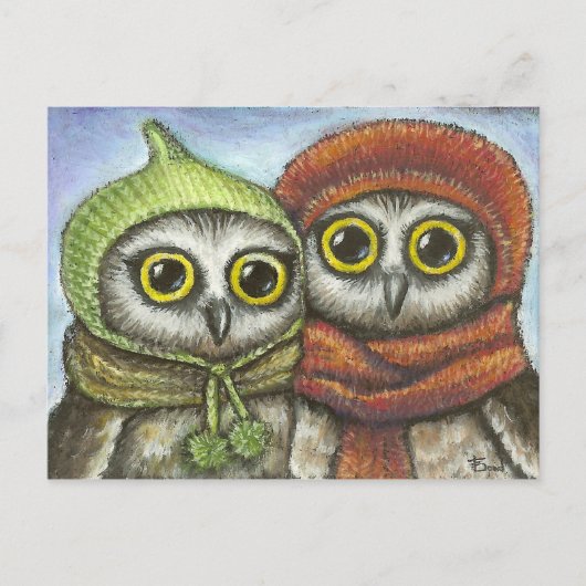 Twee zussen briefkaart (Voorkant)