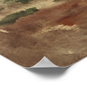 Twee zussen die langs het zee lopen poster (Hoek)