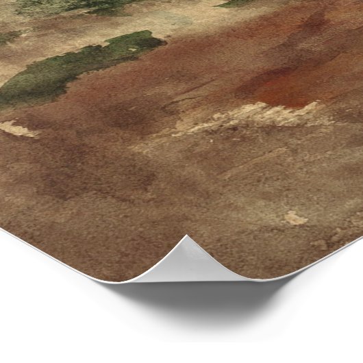 Twee zussen die langs het zee lopen poster (Hoek)