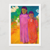 Twee zussen, Gauguin Briefkaart (Voorkant)