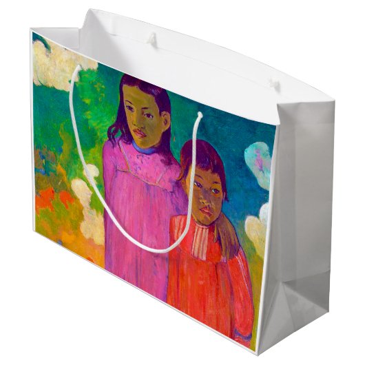 Twee zussen, Gauguin Groot Cadeauzakje (Achterkant Gekanteld)